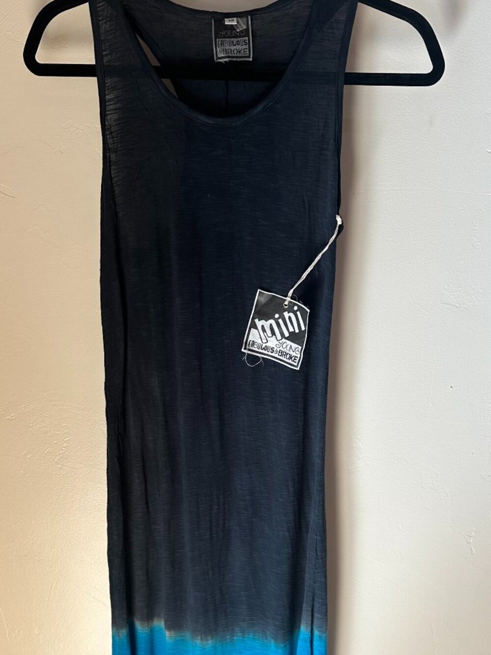 NWT Mini Young Fabulous & Broke Sapphires Maxi Dress 2015 Sprg/Sum Deadstock
